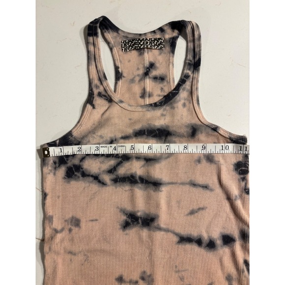 NEW Groceries Apparel Womens Small Tie Dye Tank and flare Legging Set Black - Picture 3 of 6